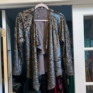 Gorgeous Free People sequined jacket